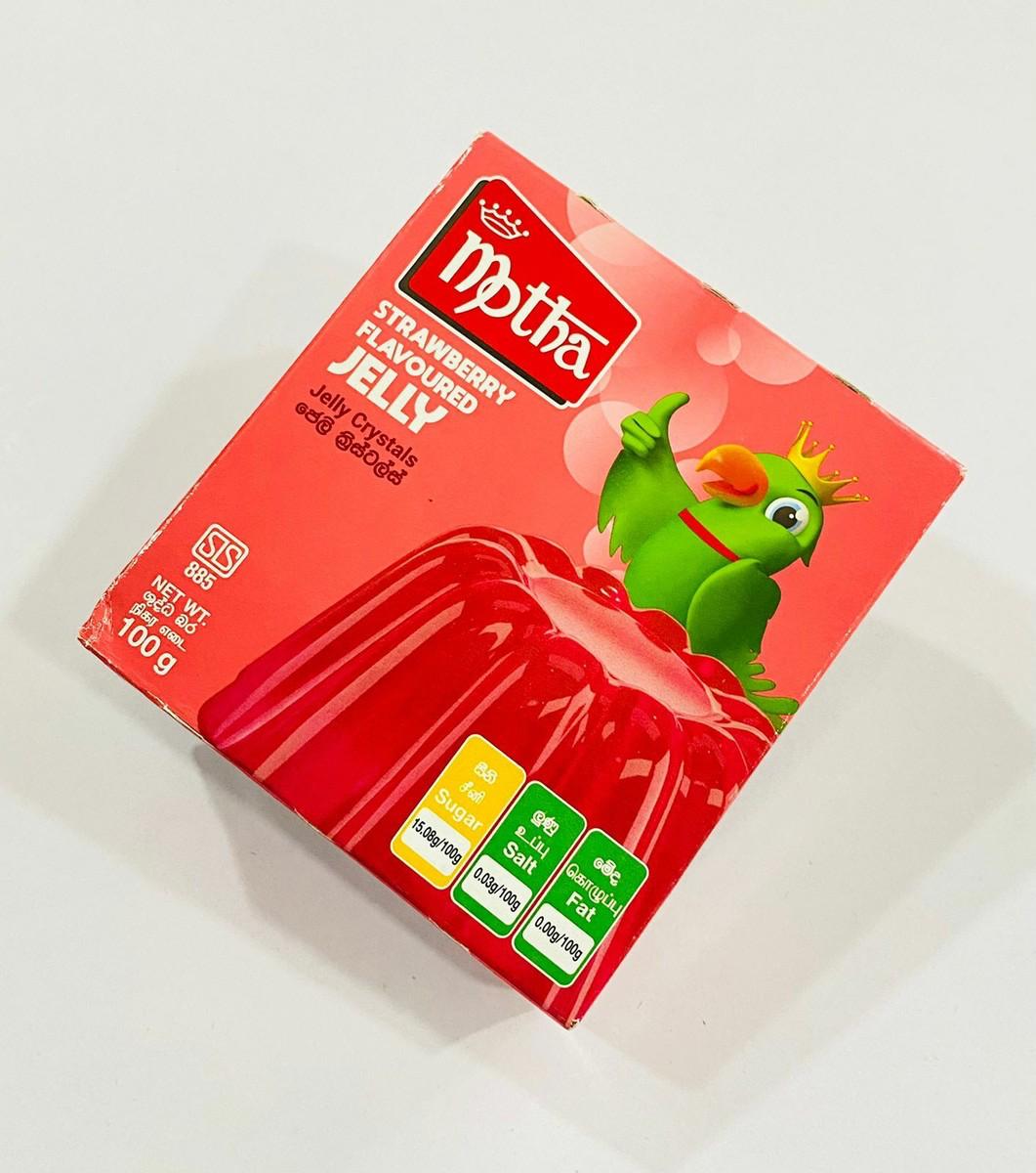 Strawberry Flavoured  JELLY 100g
